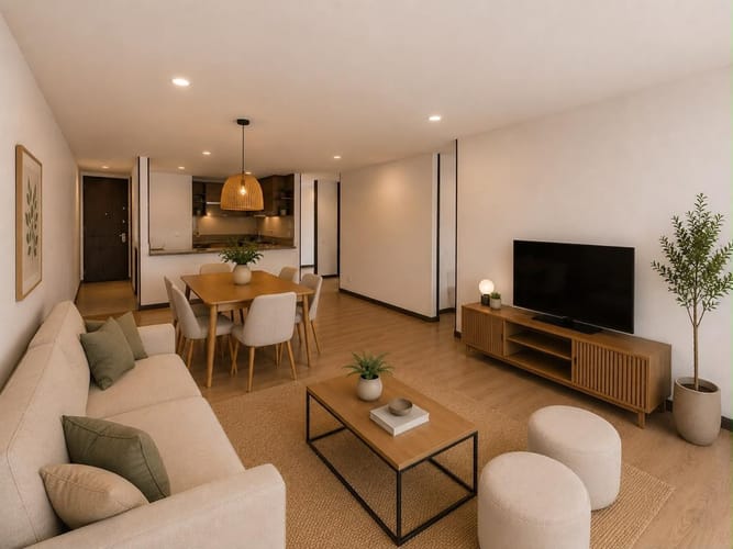 Apartamento de 3 alcobas en venta en Cedritos, Bogotá, 91 m² · foto 2 de 24