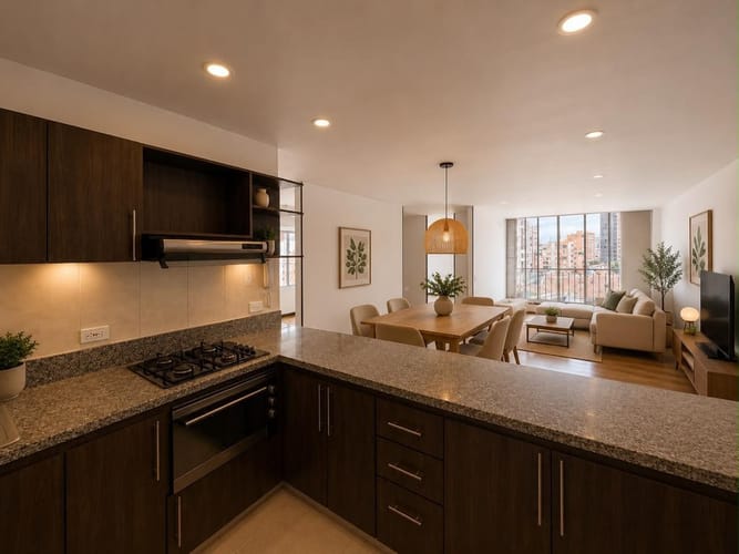 Apartamento de 3 alcobas en venta en Cedritos, Bogotá, 91 m² · foto 5 de 24