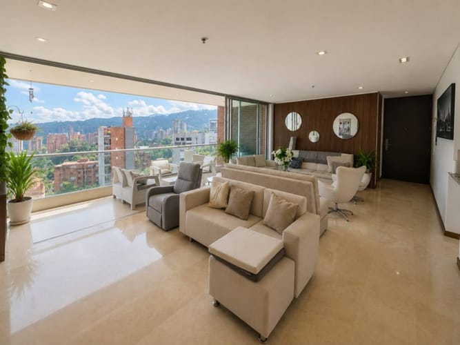 Apartamento de 3 alcobas en arriendo en El Tesoro, Medellín, 175 m² · foto 5 de 22