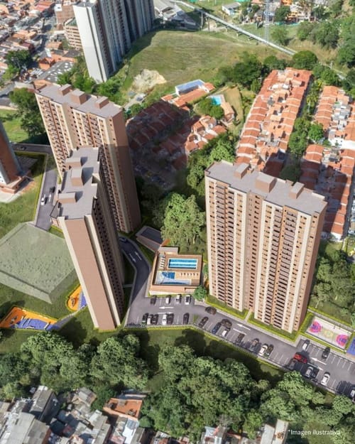 Apartamento de 2 alcobas en arriendo en Machado, Copacabana, 60 m² · foto 24 de 24