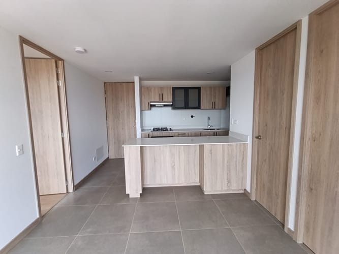 Apartamento de 2 alcobas en arriendo en Rionegro, 60 m² · foto 3 de 13