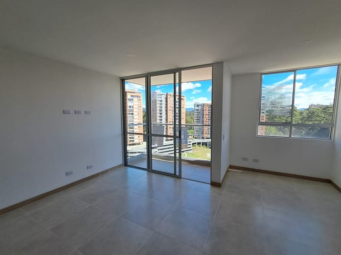 Apartamento de 2 alcobas en arriendo en Los Colegios, Rionegro, 63 m² · foto 5 de 12