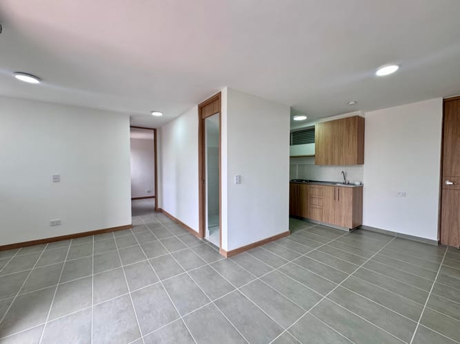 Apartamento de 2 alcobas en arriendo en Pueblo Viejo, La Estrella, 45 m² · foto 2 de 16