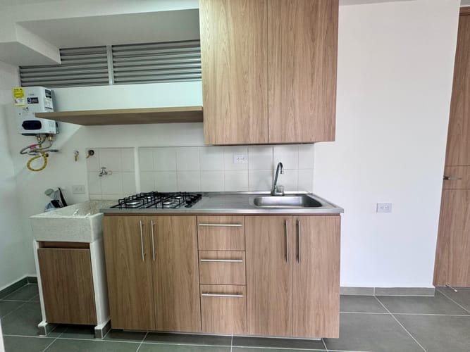 Apartamento de 2 alcobas en arriendo en Pueblo Viejo, La Estrella, 45 m² · foto 3 de 16