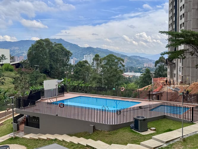 Apartamento de 2 alcobas en arriendo en Pueblo Viejo, La Estrella, 45 m² · foto 14 de 16