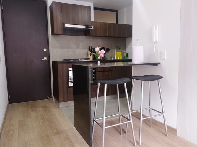 Apartaestudio en venta en Santa Barbara Centro, Bogotá, 32 m² · foto 3 de 9