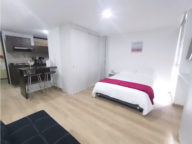 Apartaestudio en venta en Santa Barbara Centro, Bogotá, 32 m² · foto 6 de 9