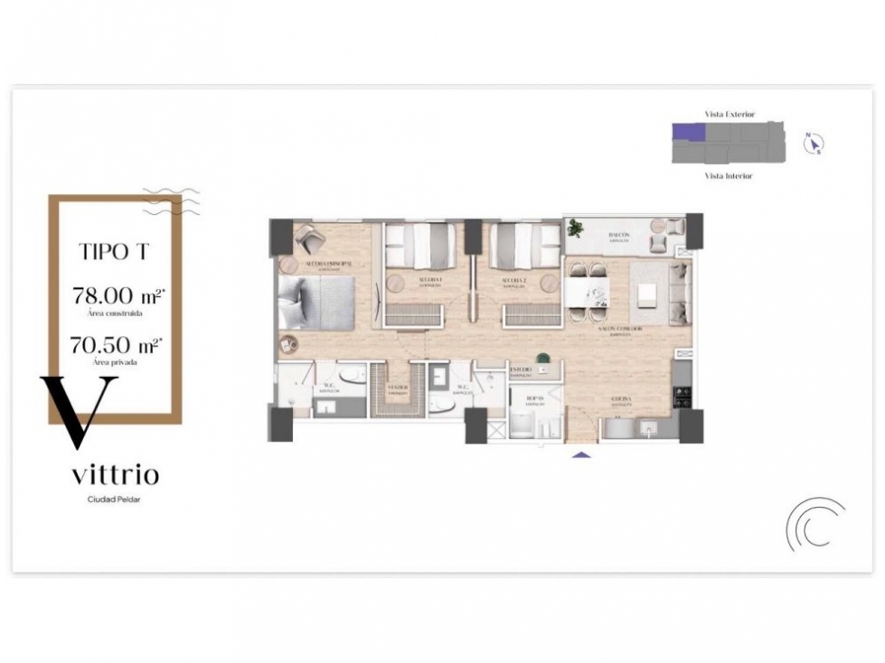 Apartamento en Venta en Envigado