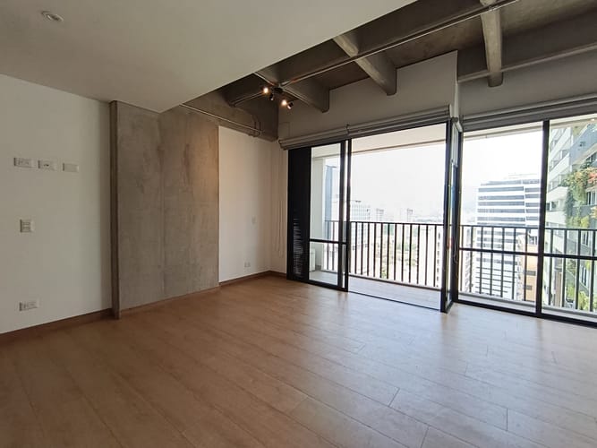 Apartamento de 1 alcoba en arriendo en Villa Carlota, Medellín, 62 m² · foto 5 de 16