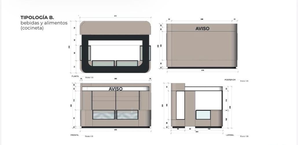 Local en arriendo en Laureles, Medellín, 9 m² · foto 6 de 8