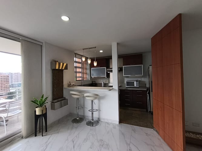 Apartamento de 2 alcobas en arriendo en El Poblado, Medellín, 117 m² · foto 4 de 15