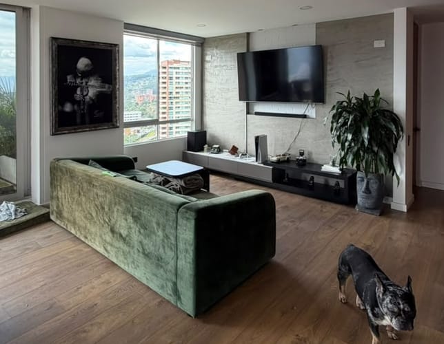 Apartamento de 3 alcobas en arriendo en El Poblado, Medellín, 177 m² · foto 4 de 17