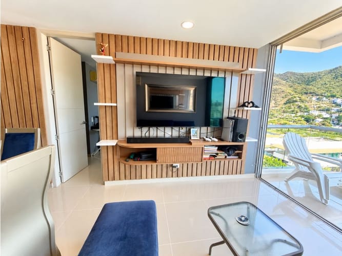 Apartamento de 2 alcobas en arriendo en Rodadero, Santa Marta, 76 m² · foto 9 de 18