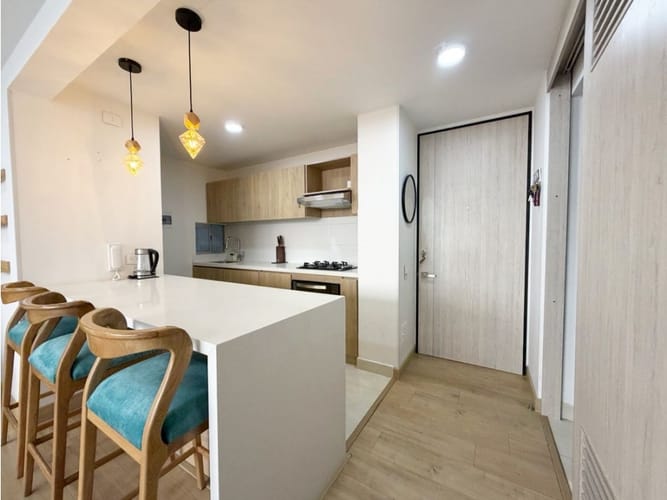 Apartamento de 2 alcobas en venta en Los Zipas, Cajicá, 64 m² · foto 3 de 15