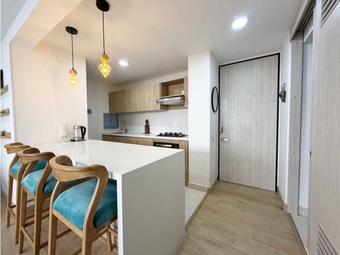Apartamento de 2 alcobas en venta en Los Zipas, Cajicá, 64 m² · foto 5 de 15