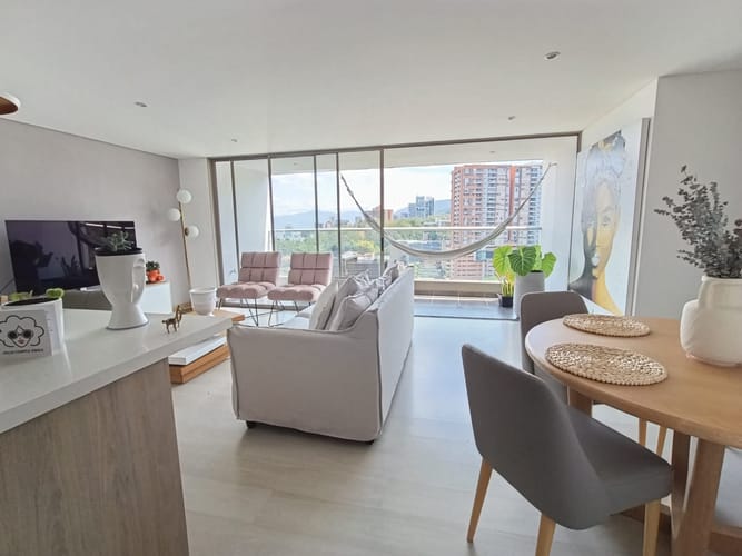 Apartamento de 2 alcobas en arriendo en Loma Del Esmeraldal, Envigado, 86 m² · foto 8 de 15