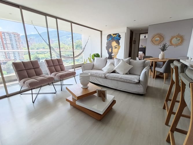 Apartamento de 2 alcobas en arriendo en Loma Del Esmeraldal, Envigado, 86 m² · foto 14 de 15