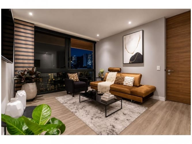 Apartamento de 1 alcoba en venta en Las Lomas, Medellín, 52 m² · foto 2 de 24