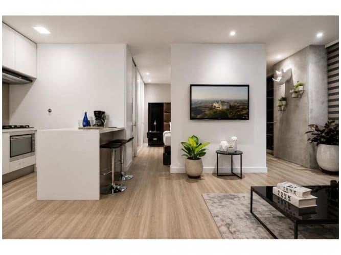 Apartamento de 1 alcoba en venta en Las Lomas, Medellín, 52 m² · foto 5 de 24