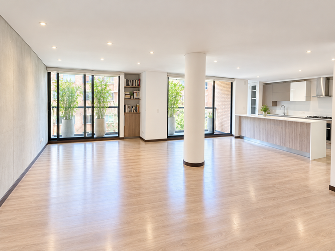 Apartamento de 3 alcobas en arriendo en Los Rosales, Bogotá, 195 m² · foto 10 de 12