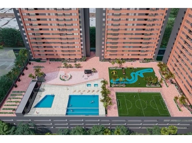 Apartamento de 3 alcobas en arriendo en Fatima, Itagüí, 63 m² · foto 16 de 16
