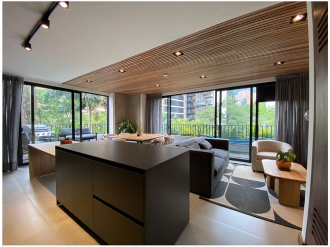 Apartamento de 2 alcobas en venta en Milla De Oro, Medellín, 112 m² · foto 4 de 12