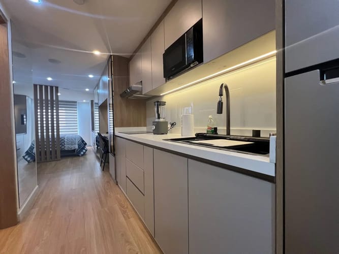 Apartaestudio en arriendo en Engativá, Bogotá, 28 m² · foto 3 de 12