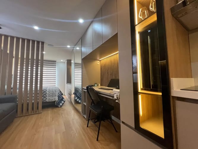 Apartaestudio en arriendo en Engativá, Bogotá, 28 m² · foto 4 de 12