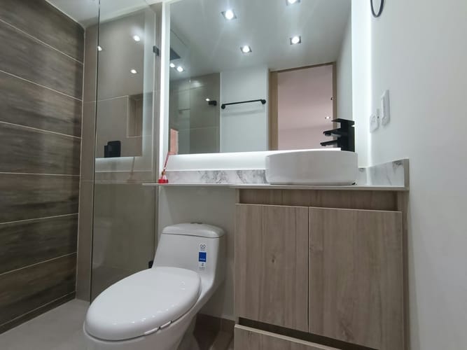 Apartamento de 3 alcobas en arriendo en Cabañas, Bello, 49 m² · foto 16 de 16