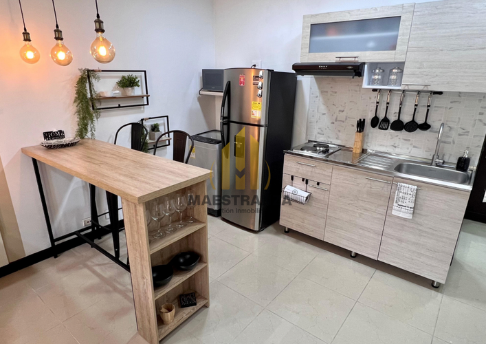 Apartaestudio en venta en Provenza, Medellín, 52 m² · foto 4 de 13