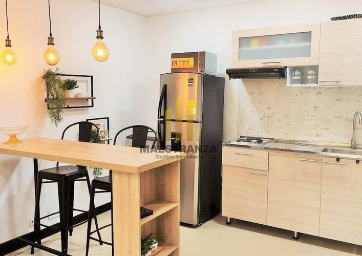 Apartaestudio en venta en Provenza, Medellín, 52 m² · foto 6 de 13