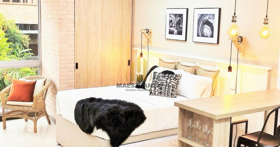 Apartaestudio en venta en Provenza, Medellín, 52 m² · foto 7 de 13