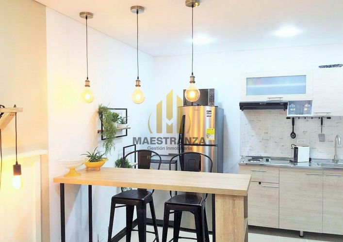 Apartaestudio en venta en Provenza, Medellín, 52 m² · foto 9 de 13