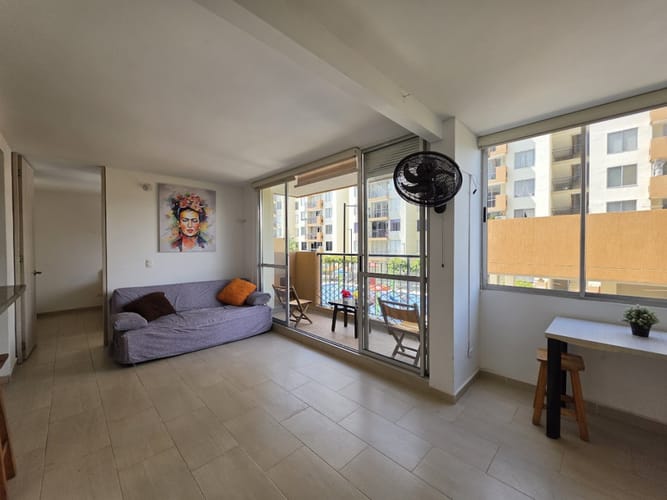 Apartamento de 2 alcobas en arriendo en Ricaurte, Ricaurte, 55 m² · foto 4 de 14