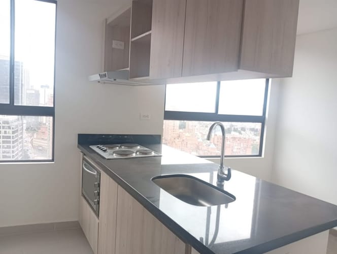 Apartaestudio en venta en Sagrado Corazon, Bogotá, 28 m² · foto 11 de 12