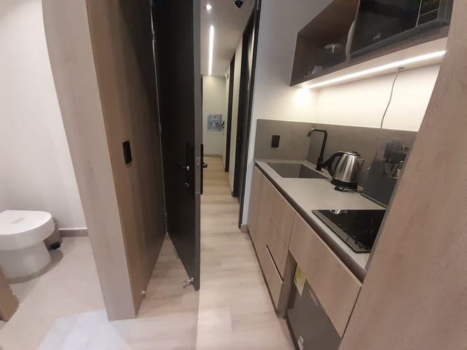 Apartaestudio en arriendo en Laureles, Medellín, 30 m² · foto 7 de 10