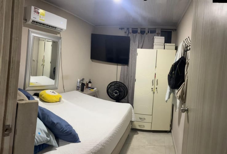 Apartamento de 3 alcobas en arriendo en Los Loteros, Soledad, 57 m² · foto 11 de 12