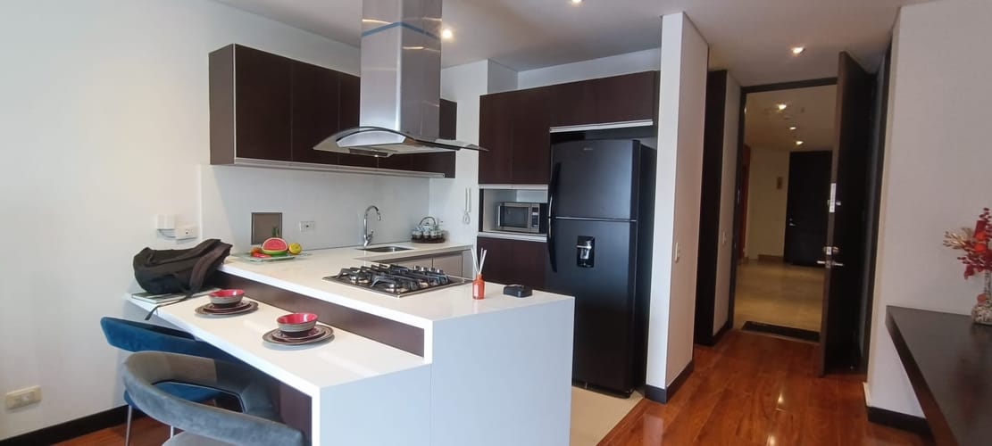 Apartamento de 1 alcoba en arriendo en Chico, Bogotá, 53 m² · foto 7 de 13