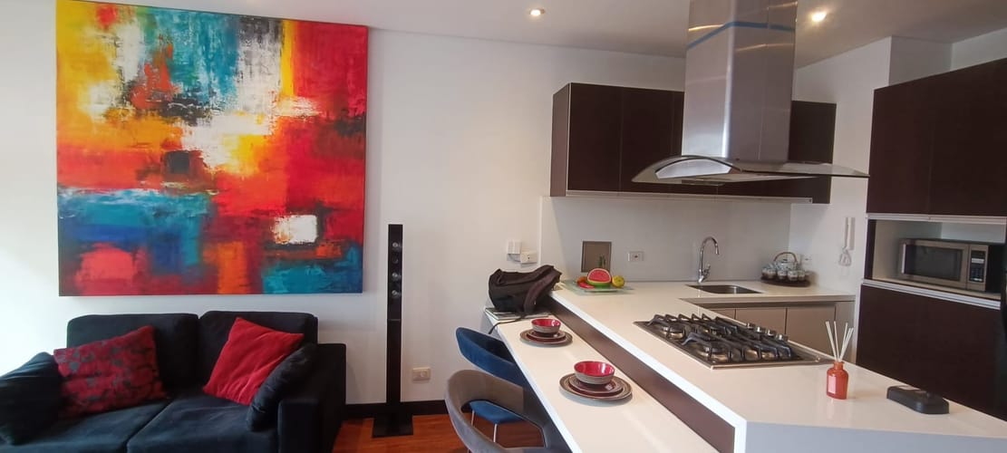 Apartamento de 1 alcoba en arriendo en Chico, Bogotá, 53 m² · foto 8 de 13