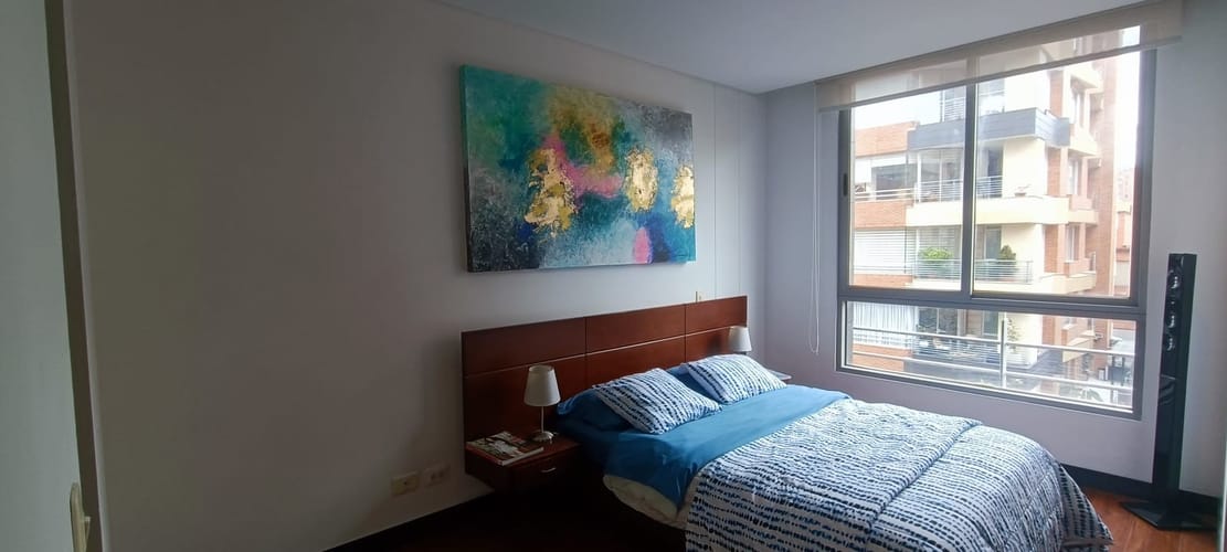 Apartamento de 1 alcoba en arriendo en Chico, Bogotá, 53 m² · foto 4 de 13