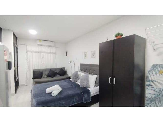 Apartaestudio en arriendo en Miravalle, Medellín, 25 m² · foto 4 de 11