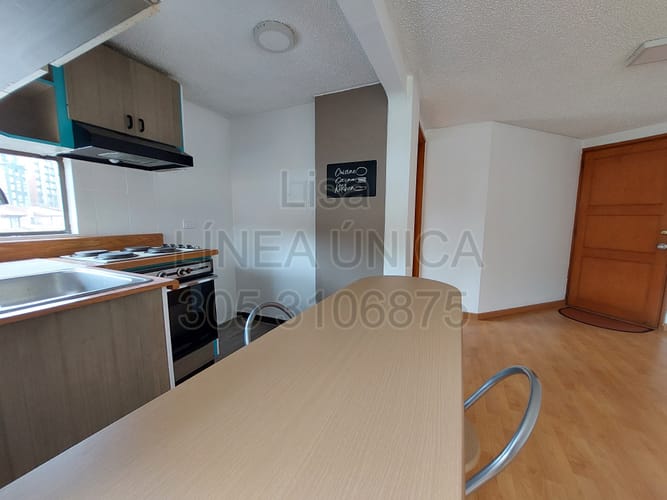 Apartamento de 1 alcoba en arriendo en Belmira, Bogotá, 36 m² · foto 8 de 18