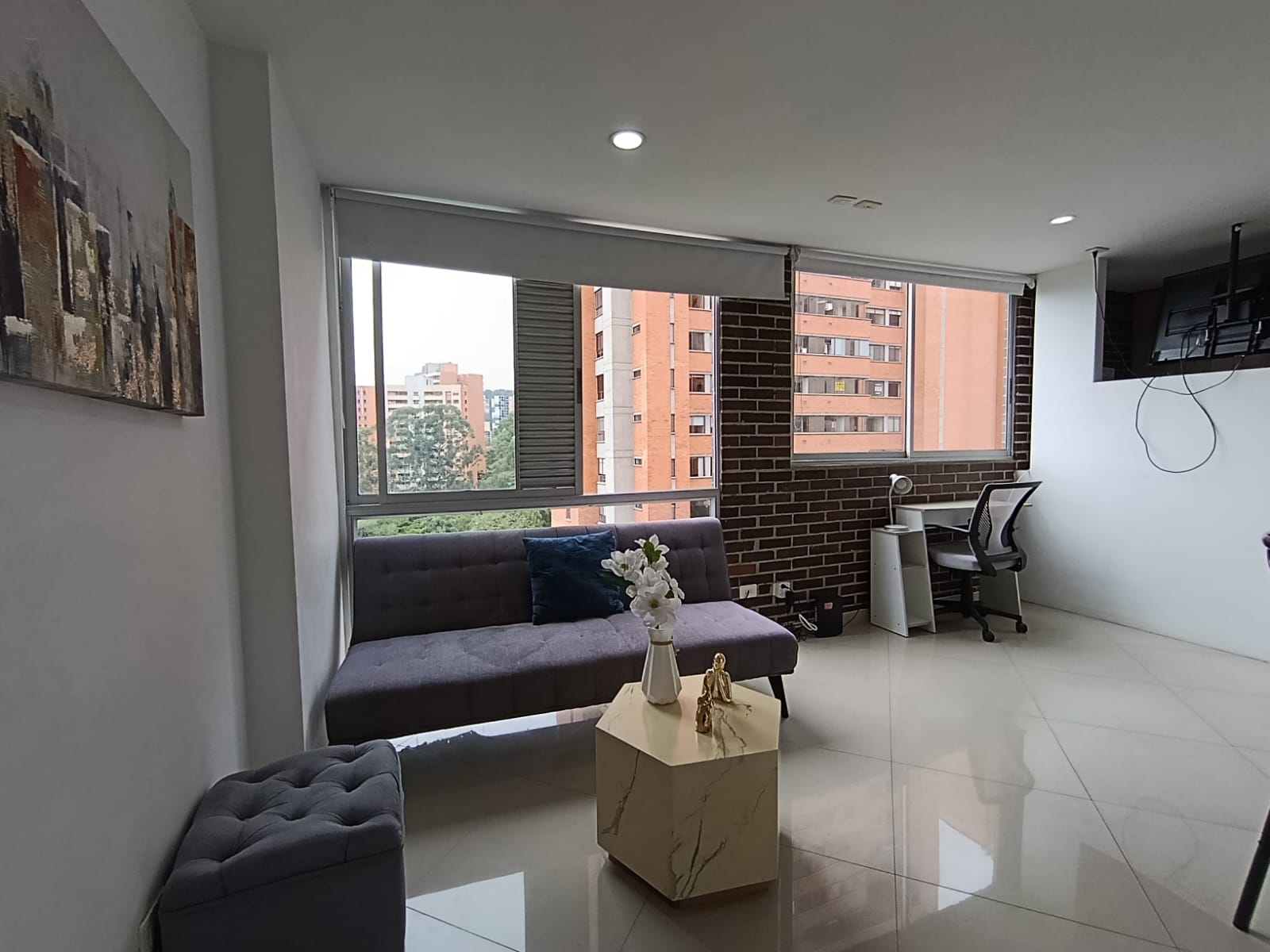 Apartaestudio en Arriendo en El Poblado, Medellín