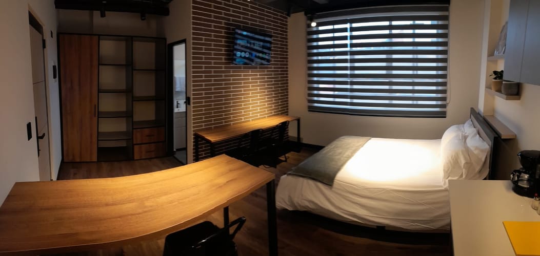 Apartamento de 1 alcoba en arriendo en Tunja, Tunja, 30 m² · foto 3 de 10