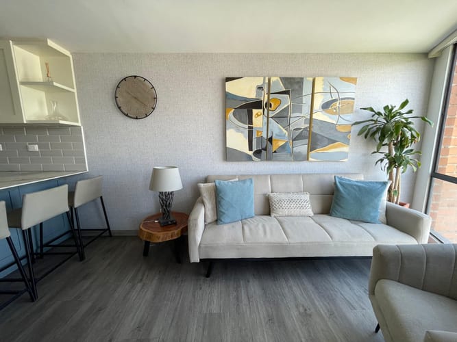 Apartaestudio en arriendo en Patio Bonito, Medellín, 50 m² · foto 7 de 14