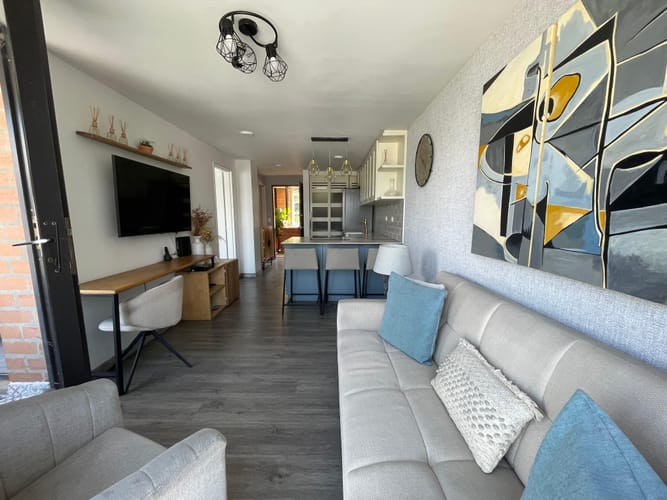 Apartaestudio en arriendo en Patio Bonito, Medellín, 50 m² · foto 8 de 14