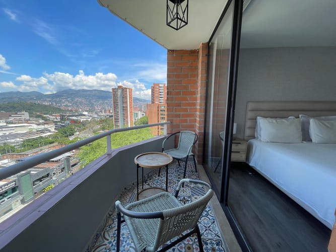 Apartaestudio en arriendo en Patio Bonito, Medellín, 50 m² · foto 13 de 14