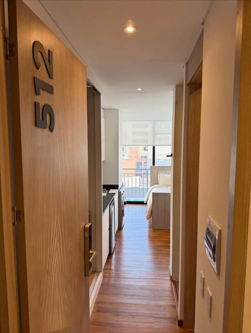 Apartaestudio en arriendo en Chico Norte, Bogotá, 20 m² · foto 3 de 10