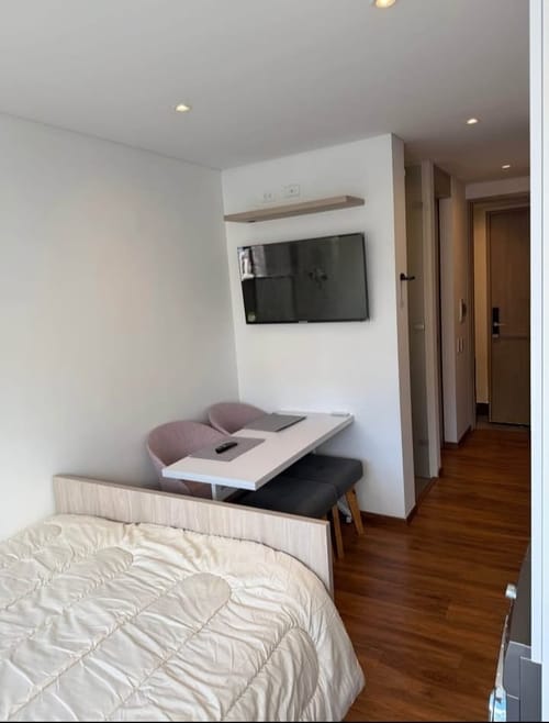 Apartaestudio en arriendo en Chico Norte, Bogotá, 20 m² · foto 9 de 10