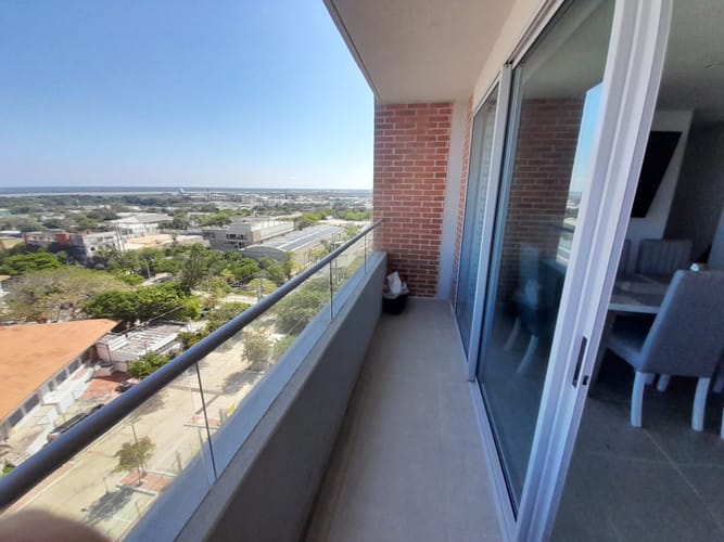 Apartamento de 4 alcobas en arriendo en Bellavista, Barranquilla, 100 m² · foto 19 de 24